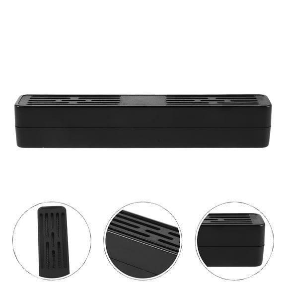BESTYASH 5Pcs Cigar Humidifier Insert for Humidor, Portable Black Plastic, Leak Proof and Low Maintenance