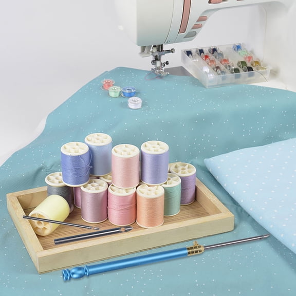 BESTYASH 5Pcs Crewel Needle and Embroidery Pen Kit with Threader for Seamless Crafting