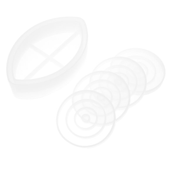 BESTYASH 5Pcs DIY Silicone Storage Box Molds Durable Flexible Materials for Art Craft Projects