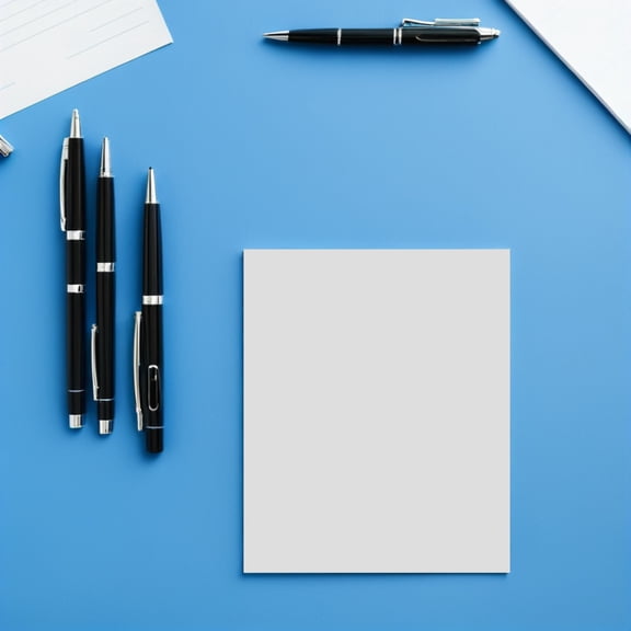 BESTYASH 5Pcs PVC Material Blank Stencils Transparent for Scrapbook and Projects Back to School