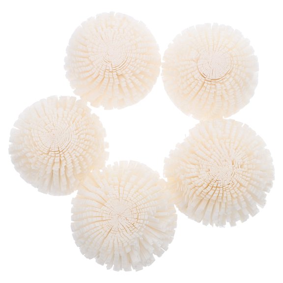 BESTYASH 5Pcs Floral Diffuser Sticks with Paper Chrysanthemum Heads for Home Scent Diffusion