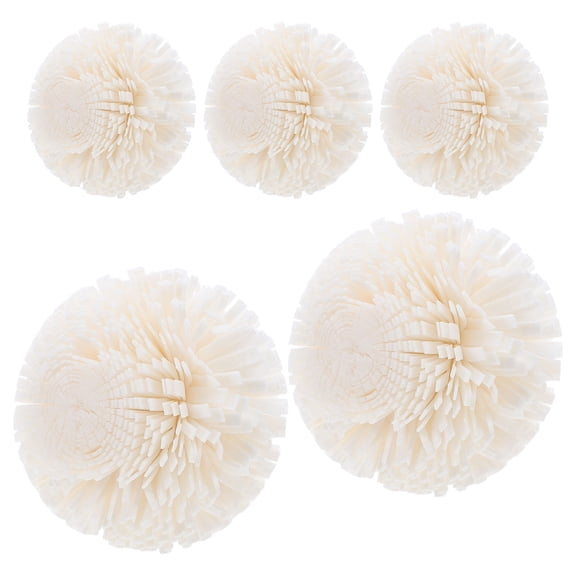 BESTYASH 5Pcs Floral Diffuser Sticks with Paper Chrysanthemum for Home Decor and Scented Oil