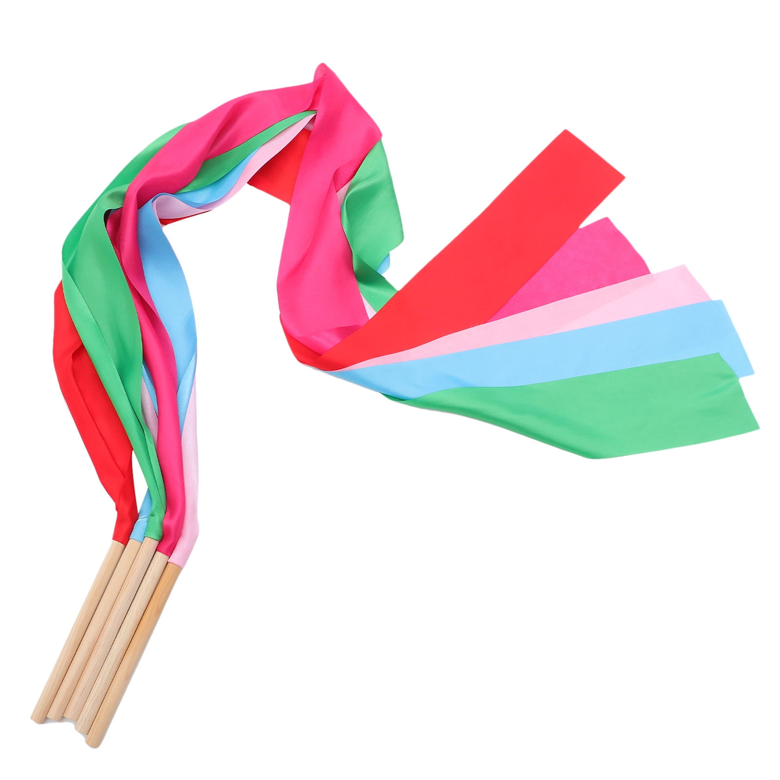 BESTYASH 5 Pieces Gymnastics Ribbon Dance Cloths for Rhythmic ...