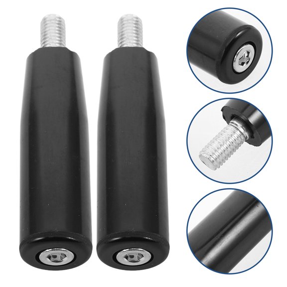 BESTYASH Grinding Machine Handwheel 5Pcs Black Bakelite Grip for DIY Mold Operations