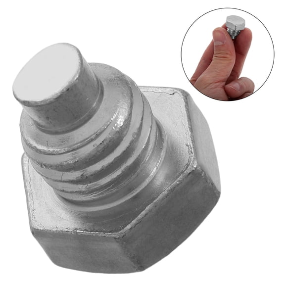 BESTYASH 5Pcs Hydraulic Jacks Handle Bolts Plated Silver Metal Replacement Parts for Horizontal Floor Jack Repair