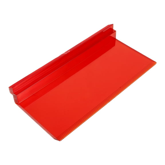 BESTYASH 5Pcs Red Slatwall Shelves for Shoes with High Load Capacity and Easy Installation