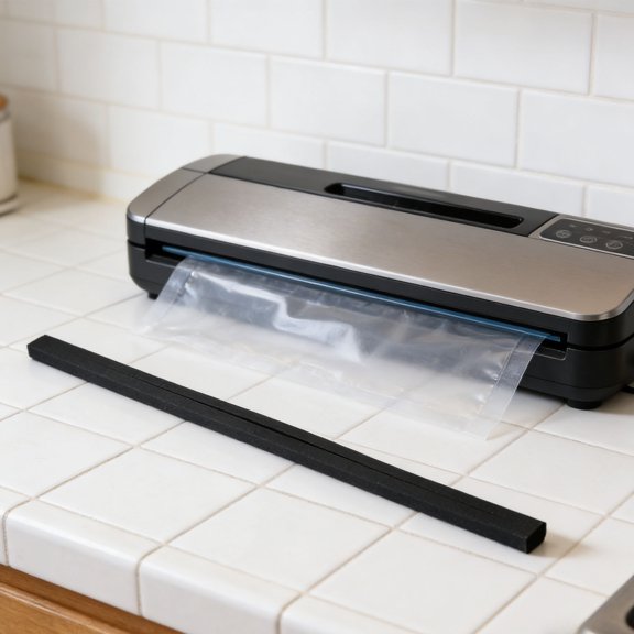 BESTYASH 5Pcs Replacement Sealing Strip Foam Gasket for Vacuum Sealer Food Preservation and Air Leak Prevention