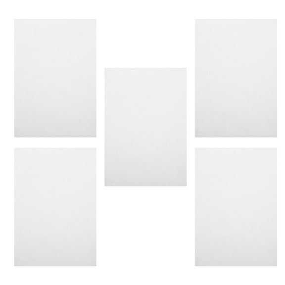 BESTYASH 5Pcs Self Adhesive Sticky Water Soluble Stabilizer Paper for Easy Embroidery Placement