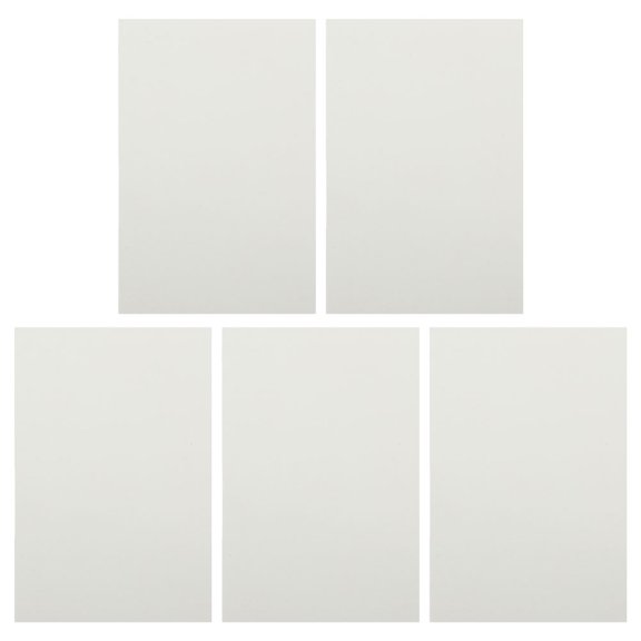 BESTYASH Set of 5 White Sublimation Metal Photo Frames, Aluminum Alloy for Party Decorations and Home Wall Decor