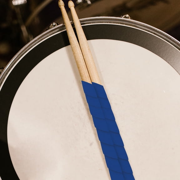 BESTYASH 5pcs Drum Sticky Tape Wrap Electrical Tapes PVC Black for Replacement Needs