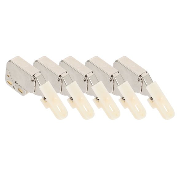BESTYASH Set of 5 Self-Locking Steel Hinges in Finish for and Practical Furniture Design