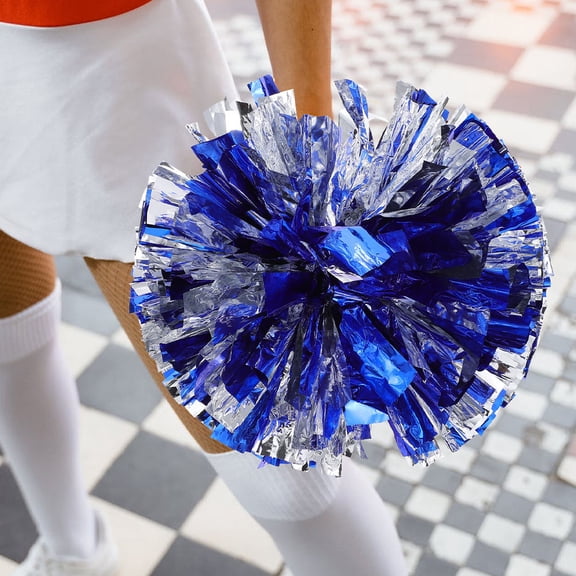 BESTYASH 6-Pack Cheerleading Pompoms for Dance, Cheer Supplies, Spirit Accessories for