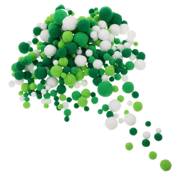 BESTYASH Polyester Pompom Balls Assorted Color for DIY Vibrant Crafts