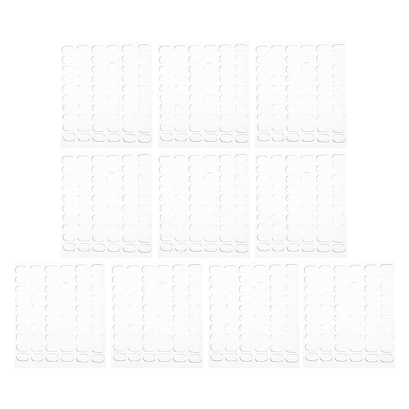 BESTYASH 600Pcs Clear Double Sided Adhesive Dots for Wall Mounting and Heavy Item Holding