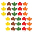 thumbnail image 1 of BESTYASH 60 Pieces Fall Leaves Die Cut Paper Assorted Colors for Thanksgiving Crafts, Autumn Decor, and Classroom Projects, 1 of 8