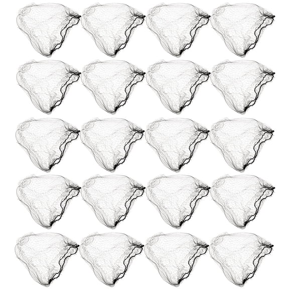 BESTYASH 60pcs Hair Bun Nets for Women, Elastic Mesh Hairnets for Daily Wear, Ballet, Dance, Work, and Uniform Use