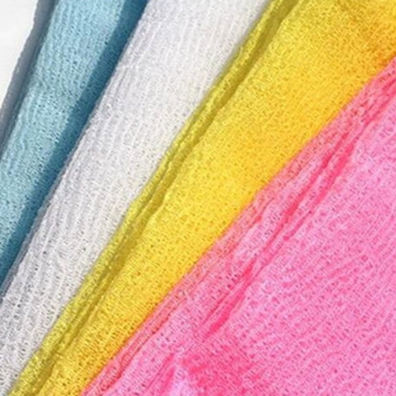 BESTYASH 6Pcs Bath Towel Long Strip Shower Towel Reusable Washable Scrubber for Back Bathing Use