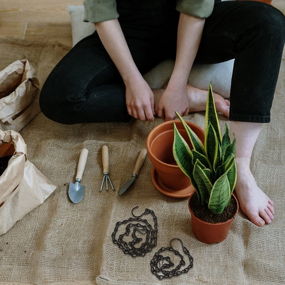 BESTYASH 6Pcs Black Metal Hanging Basket Chains for Flower Pots Birdcage and Planter Basket Use