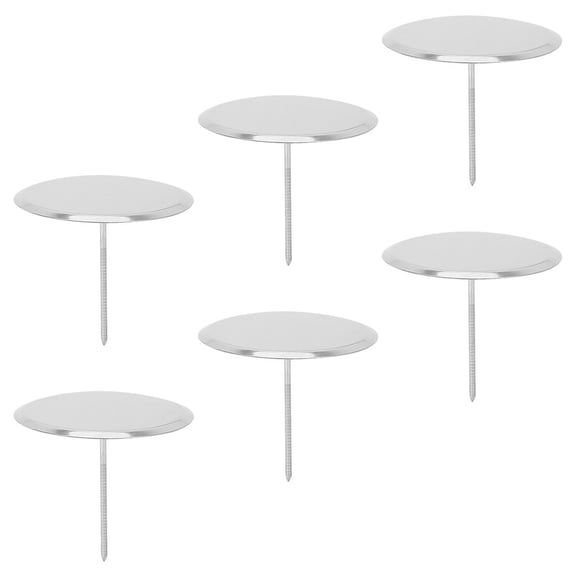 BESTYASH 6Pcs Cake Flower Nails Reusable Metal Nails for Detailed Pastry and Cake Decoration