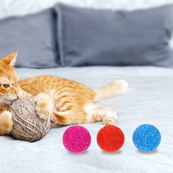 BESTYASH 6Pcs Cat Toys Kittens Assorted Color for Chasing Cats and Kittens