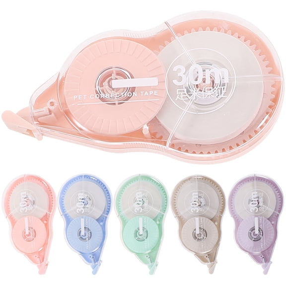 BESTYASH 6Pcs Correction Tape Set Assorted Colors for Convenient Use on Paper and Printed Surfaces
