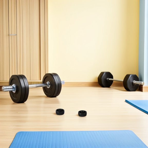 BESTYASH 6Pcs Fitness Equipment Roller Wheels Universal Bearing Plastic Wheels for Gym Use