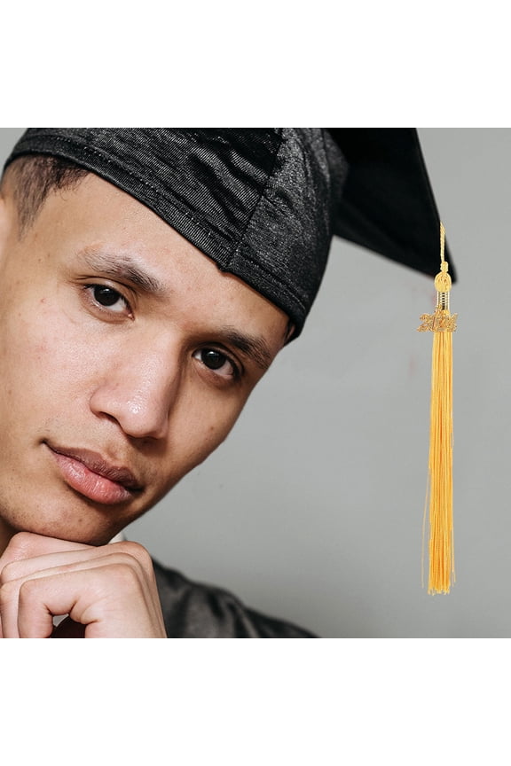 6-Pack Graduation Cap Charms 2024 Photo Decorations Keepsake for