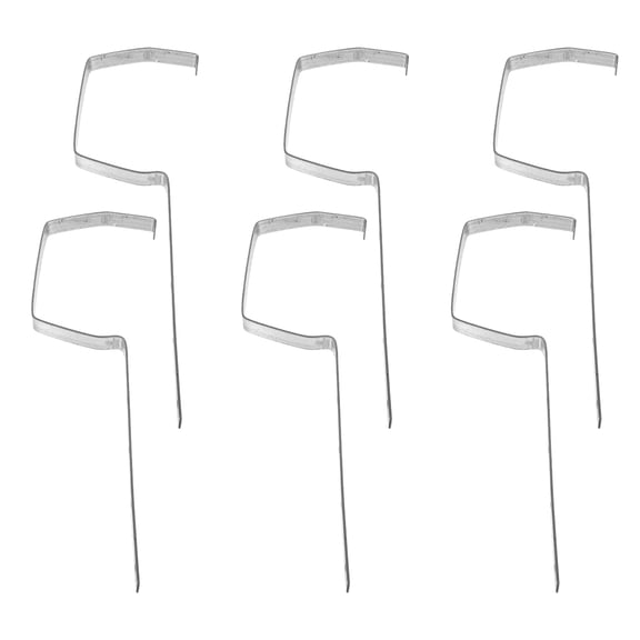 BESTYASH 6Pcs Heavy Duty Roof Gutter Support Brackets Weather Resistant Metal Rainwater Holders