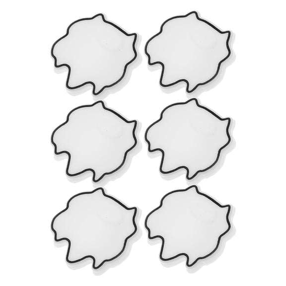 BESTYASH 6Pcs White Light Blocking Stickers LED Light Blackout for Electronics and Home