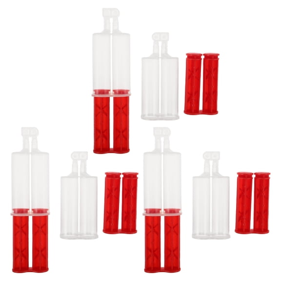 BESTYASH 6Pcs Multiuse Plastic Epoxy Repair Tubes with Automatic Mixing for Seamless Home Or Floor Tile Sealing