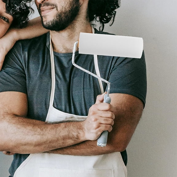 BESTYASH 6-Piece Paint Roller Set for Wall Painting Projects with Easy-to-Use Simple Design