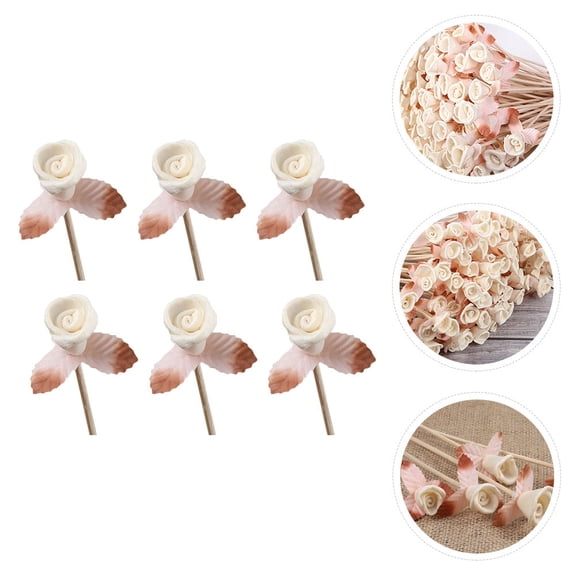 BESTYASH 6-Pack Multi-Color Rattan Reed Sticks for Diffuser, Natural Home Fragrance and Decor