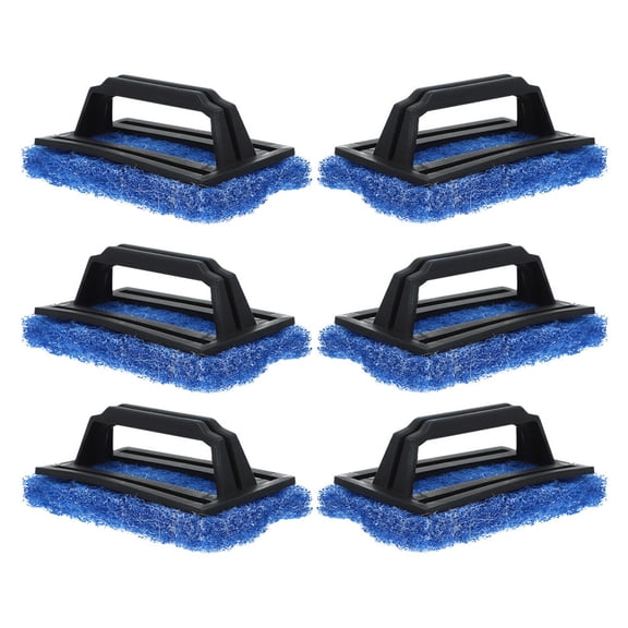 BESTYASH 6-Pack Heavy Duty Scrub Pads, PP Scouring Pads for Professional Cleaning and Home Use