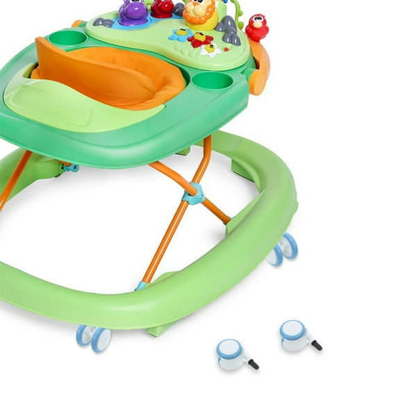 BESTYASH 6Pcs Universal Replacement Pushchair Wheels Sky Blue Durable Quiet 360 Degree Swivel Casters