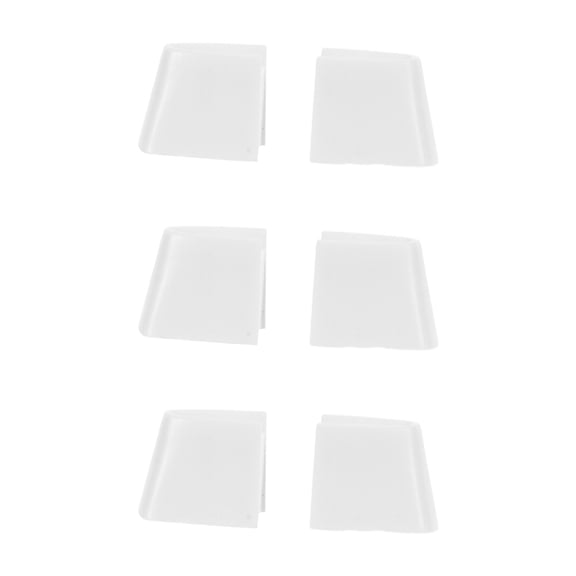 BESTYASH 6Pcs White Dimmer Replacement Knobs for Consistent Light Level Adjustment and Control