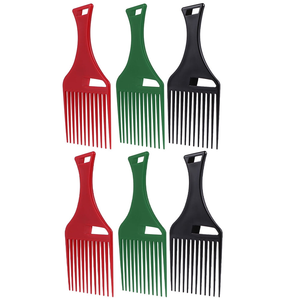 Picker Comb BESTYASH 6-Piece Assorted Color Hair Pick Comb Set for Styling and ...