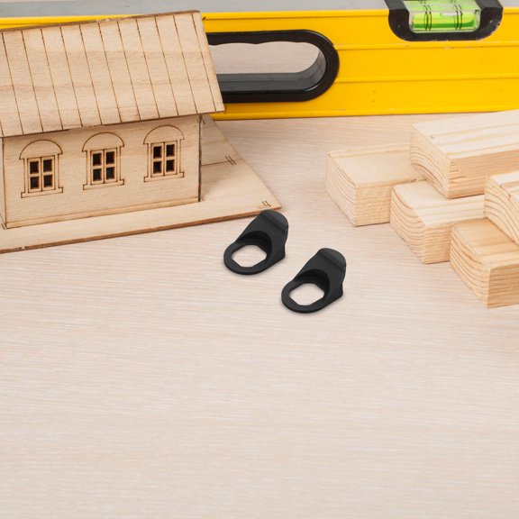 BESTYASH 6pcs Dustproof Pull Tab Trash Can Lock Covers Plastic Waterproof For Outdoor Use