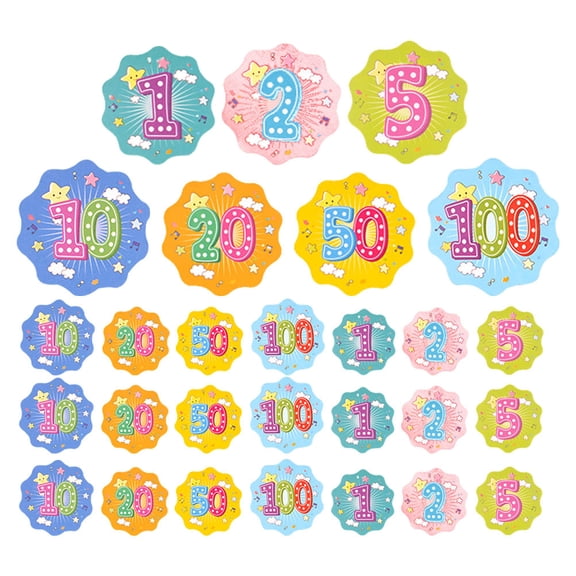 BESTYASH 700Pcs Reward Punch Cards Assorted Color Encouragement Cards for Classroom and Home