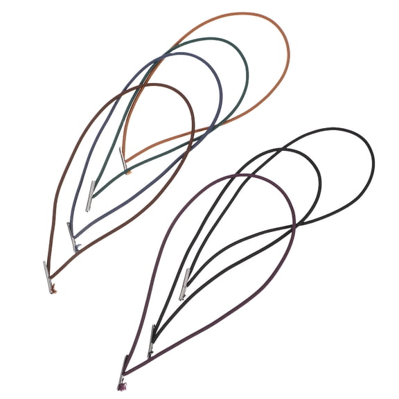 BESTYASH 7Pcs Elastic Straps for Notebooks Universal Fit Book Closure Bands for Travel Use