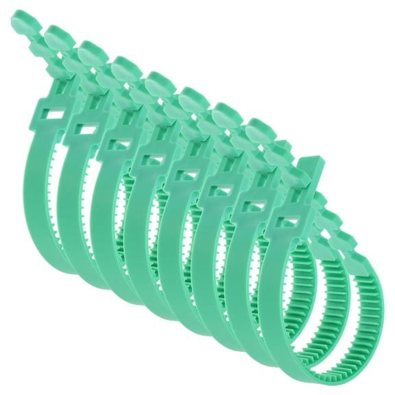 BESTYASH 8Pcs Garden Ties Dark Heavy Duty for Shrubs Outdoors