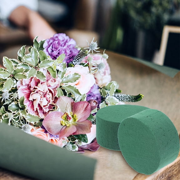 BESTYASH Round Floral Foam Blocks for Wedding Decorations, Event Crafts, Flower Arrangements and Projects