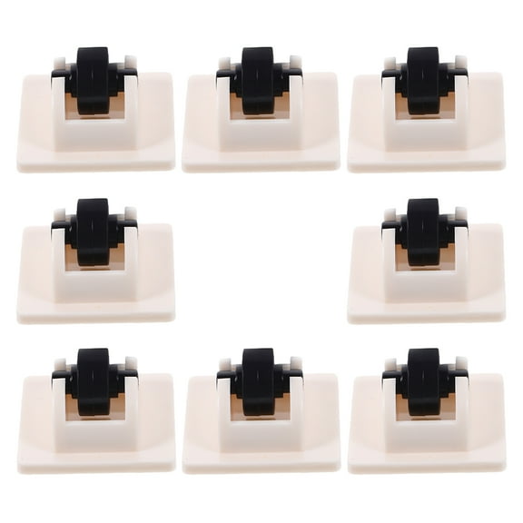 BESTYASH 8Pcs Self Adhesive Universal Caster Wheels Stick on for Kitchen Trash Bin Storage Boxes