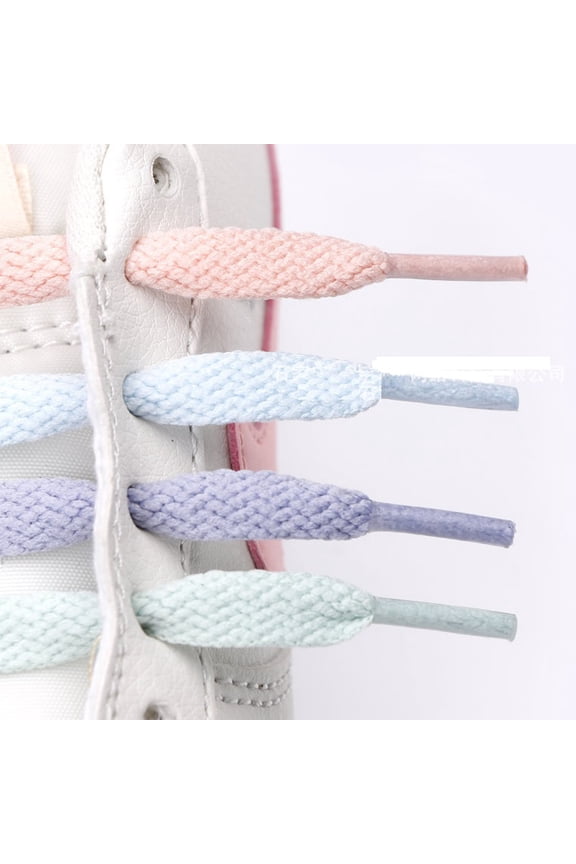 8Pcs Shoe Straps for Loose Shoes Flat Polyester Assorted Color