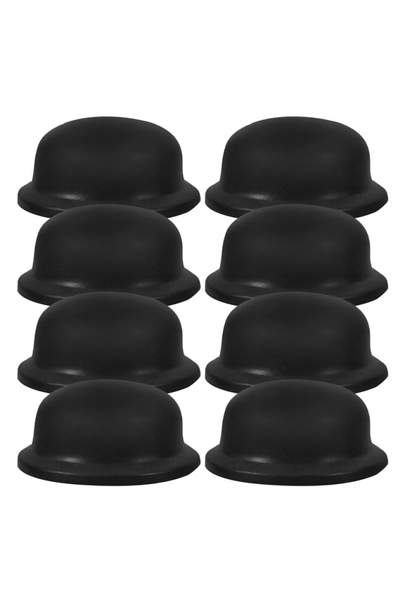 8Pcs Universal Black Umbrella Tip Caps Replacement for Patio and Portable Umbrella Tops