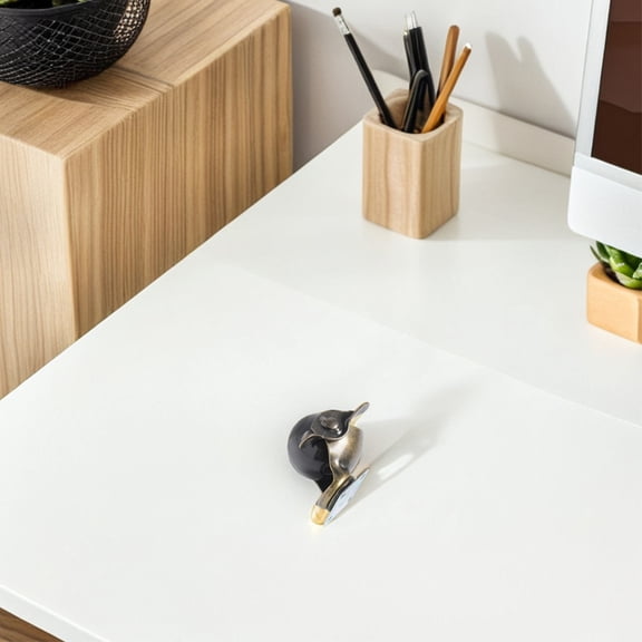 BESTYASH 8pcs Heavy Duty Furniture Casters with Brake for Home Use in Assorted Color Copper Antique Bronze Design