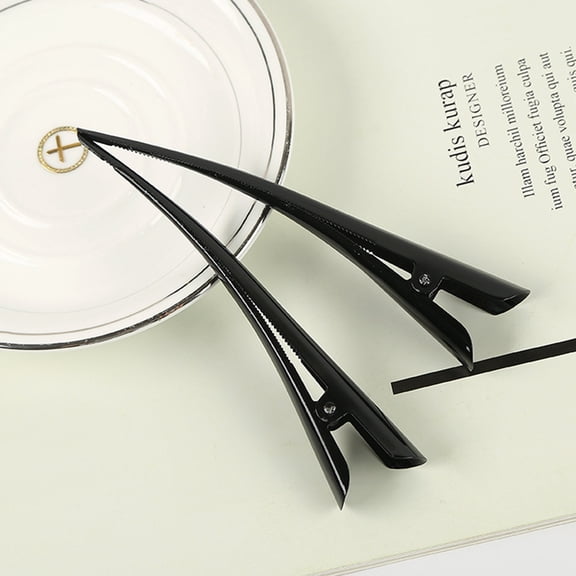 BESTYASH 8pcs Makeup Hair Clips Duckbill Clip Metal Hair Straightening for Women