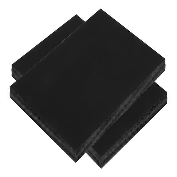 BESTYASH A3 Black Card Stock Paper for Origami and Craft Projects with Durable Tear Proof Material