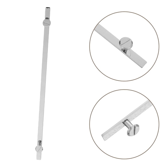 BESTYASH Refillable Planner Spine Bar with Plated Metal Screw Post for Office and Personal Notetaking