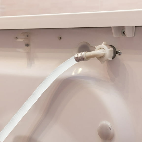 BESTYASH Stainless Steel AC Drain Pipe Air Conditioning Drain Hose Replacement 1 Set and Easy to Install