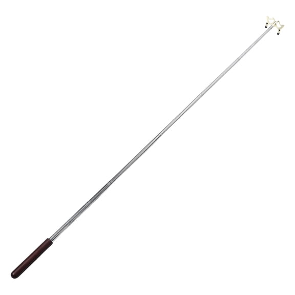 BESTYASH Adjustable Pool Table Bridge Stick with Wooden Handle and Zinc Alloy Billiard Cue Accessory for Precision Shots